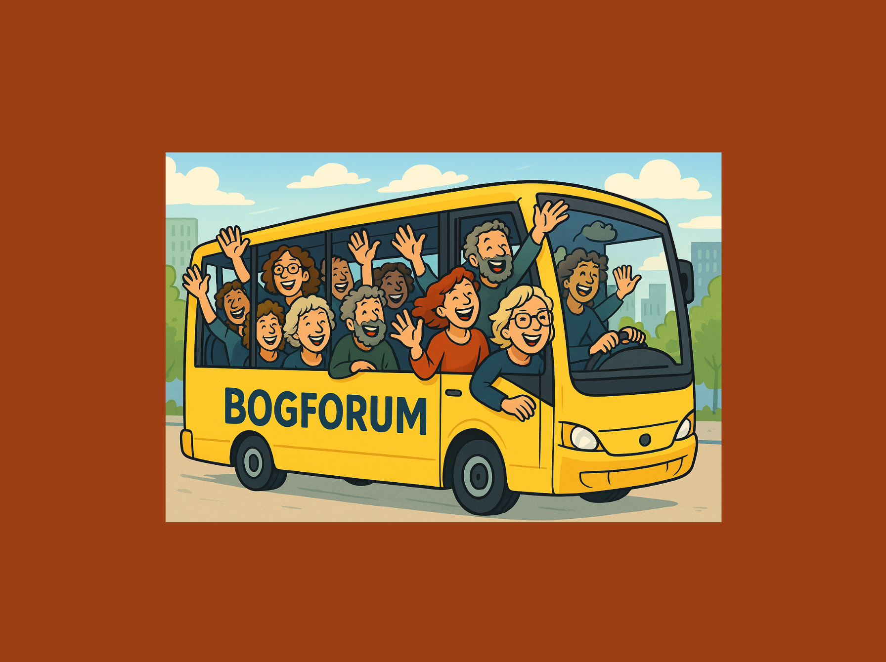Bustur til Bogforum